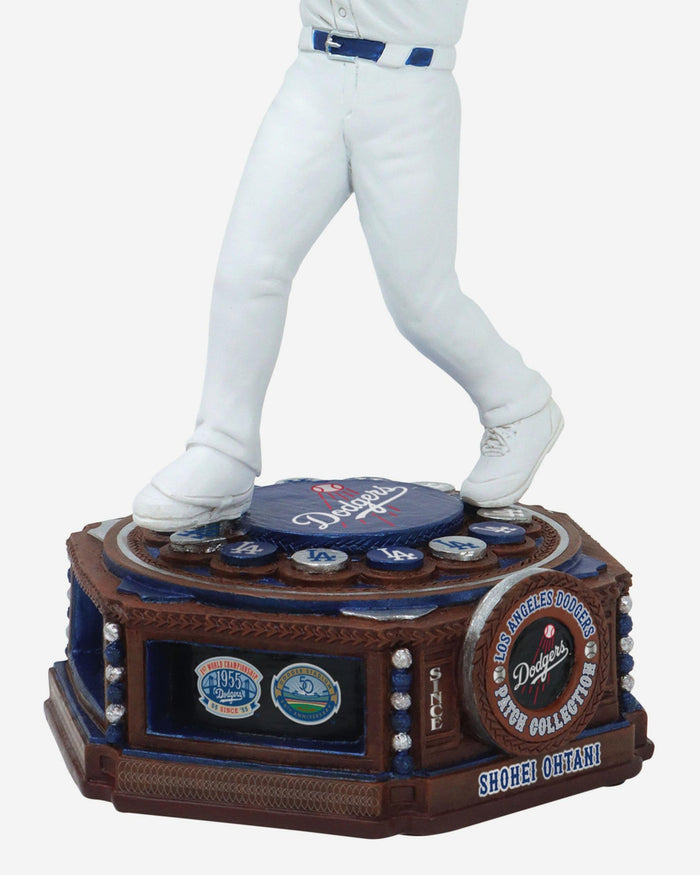 Shohei Ohtani Los Angeles Dodgers Patch Collection Bobblehead FOCO - FOCO.com