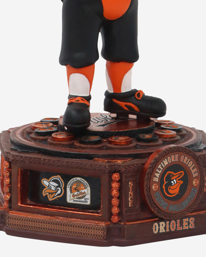 Oriole Bird Baltimore Orioles Patch Collection Mascot Bobblehead FOCO - FOCO.com