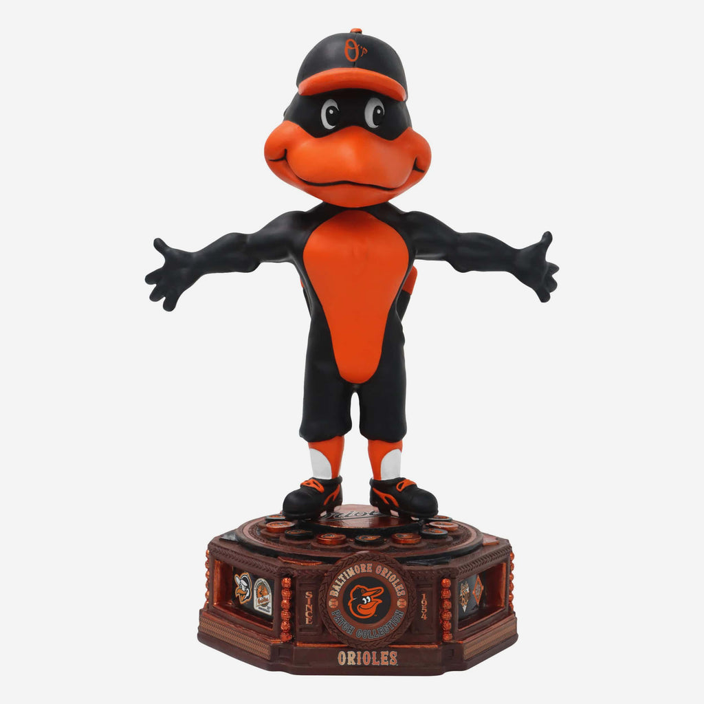 Oriole Bird Baltimore Orioles Patch Collection Mascot Bobblehead FOCO