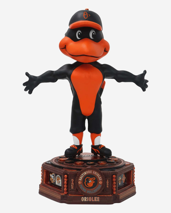 Oriole Bird Baltimore Orioles Patch Collection Mascot Bobblehead FOCO - FOCO.com