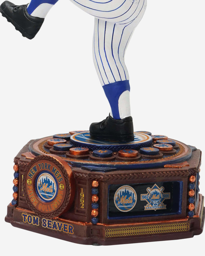 Tom Seaver New York Mets Patch Collection Bobblehead FOCO - FOCO.com
