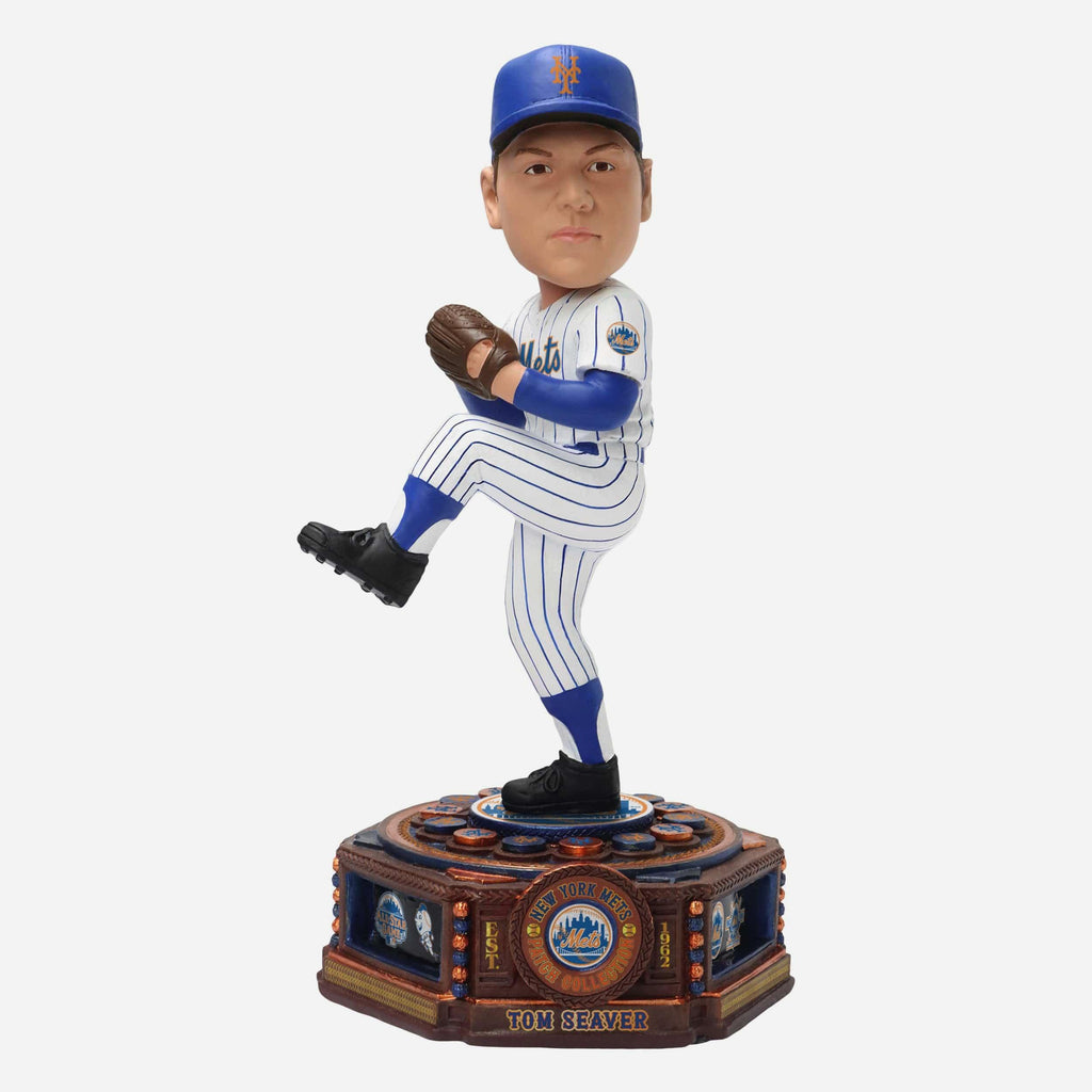 Tom Seaver New York Mets Patch Collection Bobblehead FOCO - FOCO.com