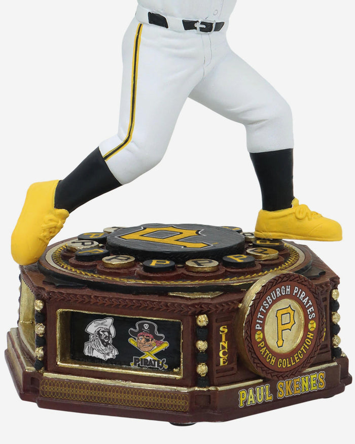 Paul Skenes Pittsburgh Pirates Patch Collection Bobblehead FOCO - FOCO.com