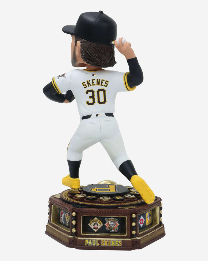 Paul Skenes Pittsburgh Pirates Patch Collection Bobblehead FOCO - FOCO.com