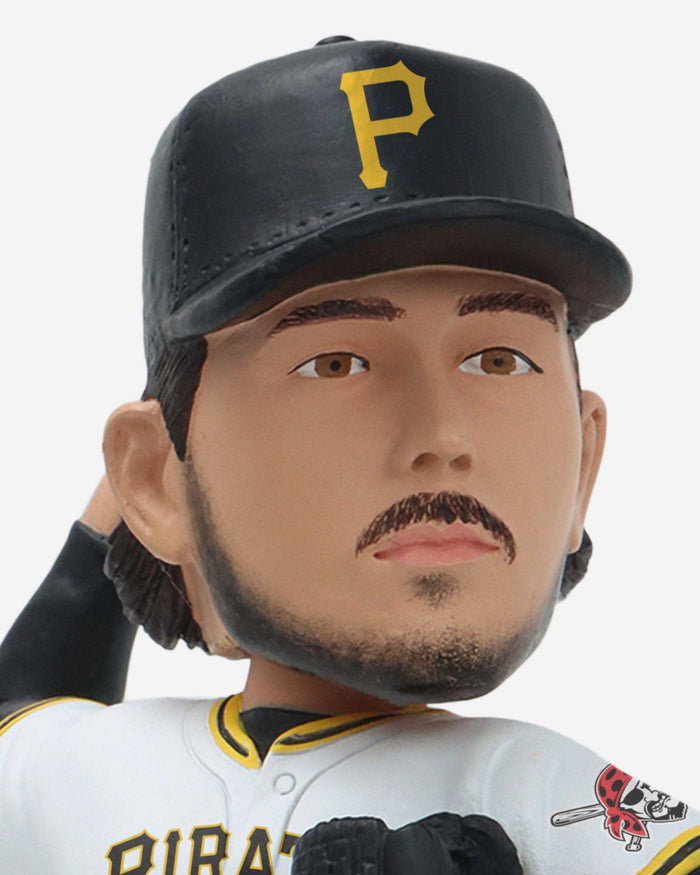 Paul Skenes Pittsburgh Pirates Patch Collection Bobblehead FOCO - FOCO.com