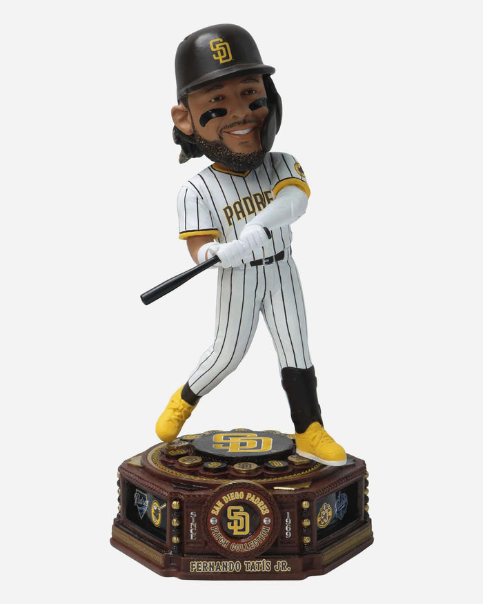 Fernando Tatis Jr San Diego Padres Patch Collection Bobblehead FOCO - FOCO.com
