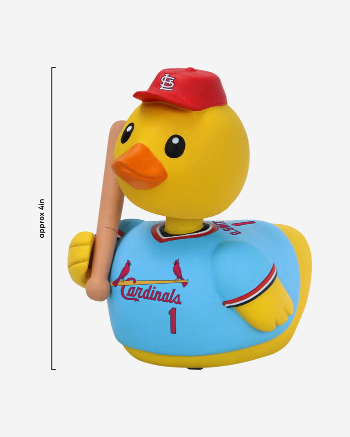 Ozzie Smith St Louis Cardinals Player Bobble Duck Mini Bobblehead FOCO - FOCO.com