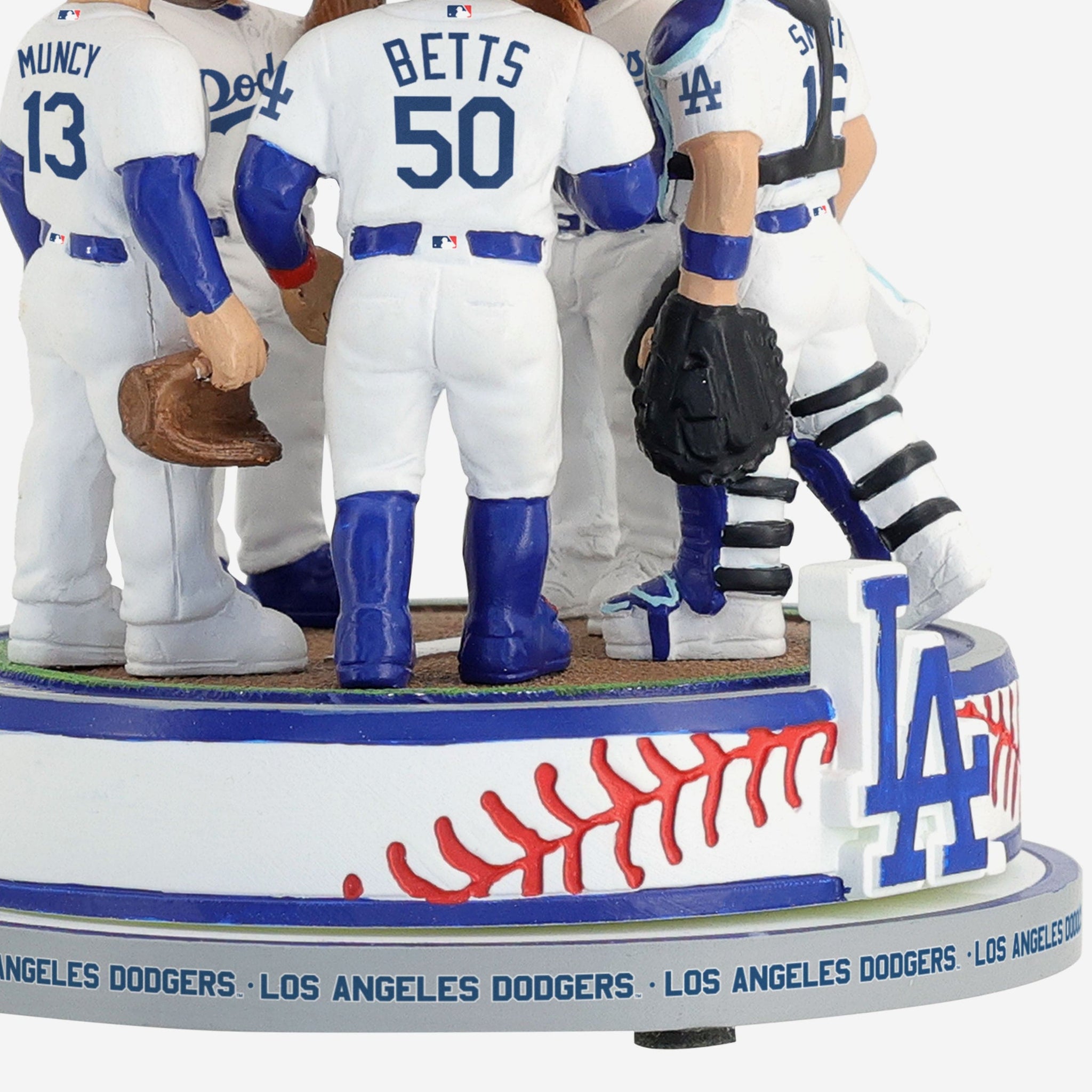 Los Angeles Dodgers Mound Visit Spinner Mini Bobblehead Scene FOCO