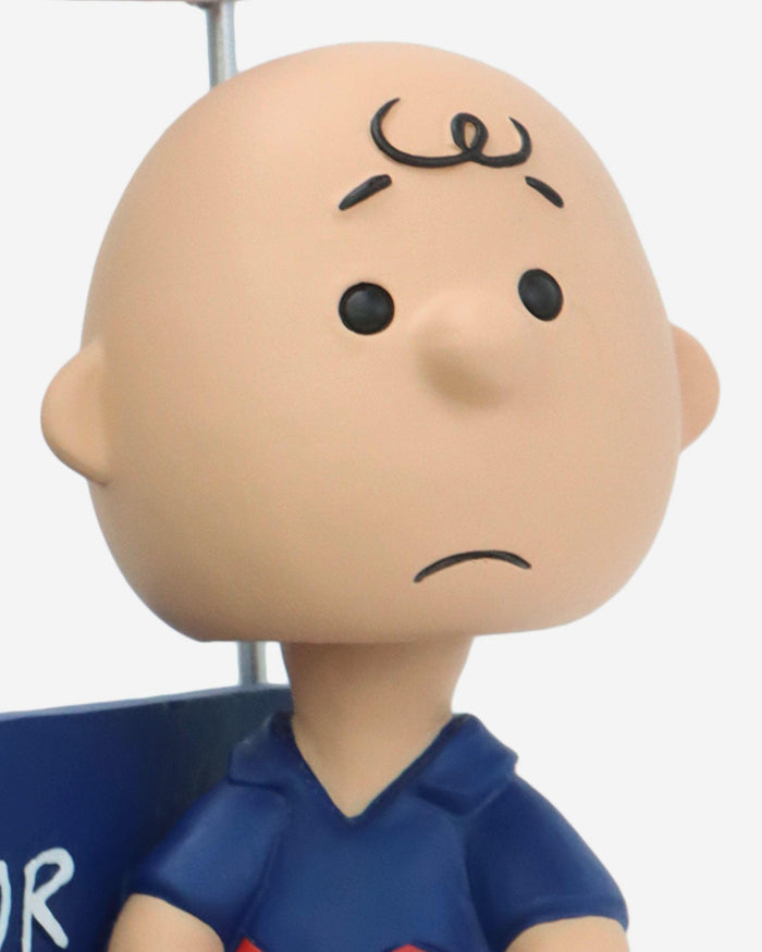 Chicago Cubs Lucy & Charlie Brown Peanuts Psychiatry Stand Dual Bobblehead FOCO - FOCO.com