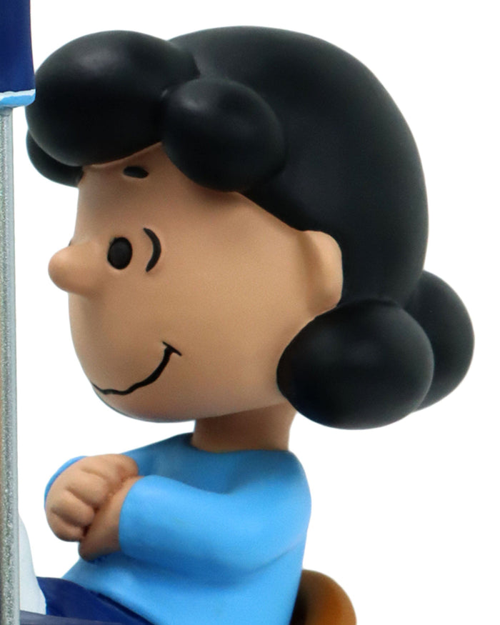 Kansas City Royals Lucy & Charlie Brown Peanuts Psychiatry Stand Dual Bobblehead FOCO - FOCO.com