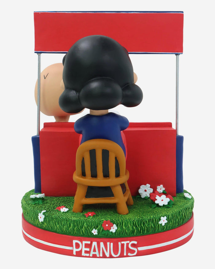 Philadelphia Phillies Lucy & Charlie Brown Peanuts Psychiatry Stand Dual Bobblehead FOCO - FOCO.com