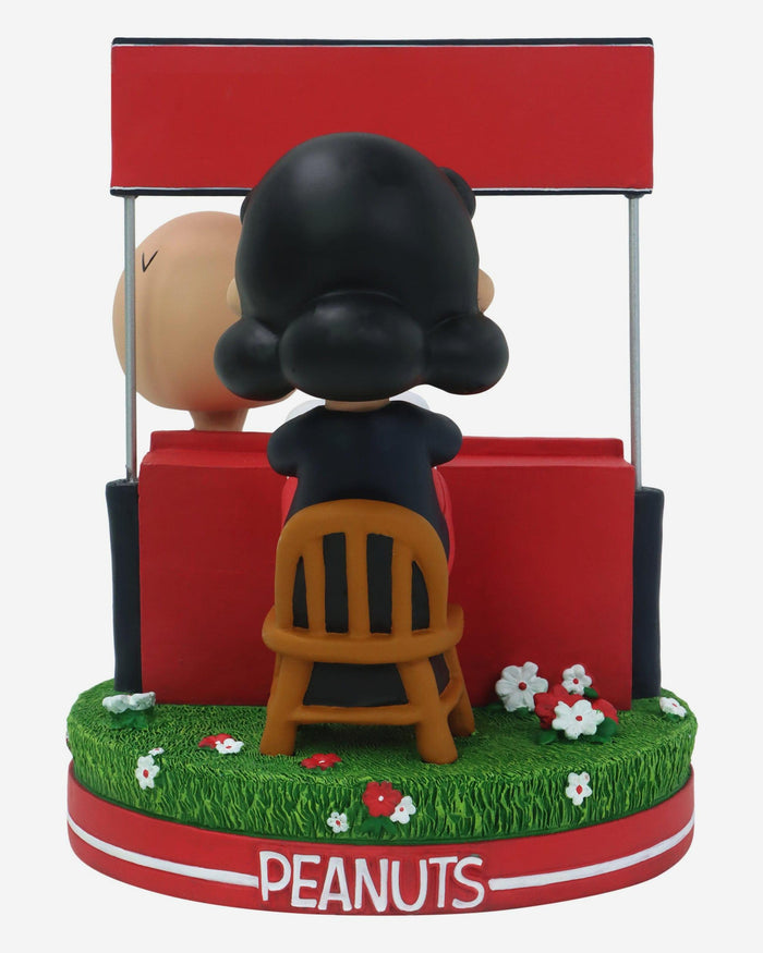 St Louis Cardinals Lucy & Charlie Brown Peanuts Psychiatry Stand Dual Bobblehead FOCO - FOCO.com