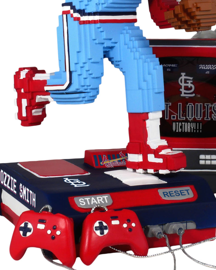 Ozzie Smith St Louis Cardinals Retro 8 Bit Bobblehead