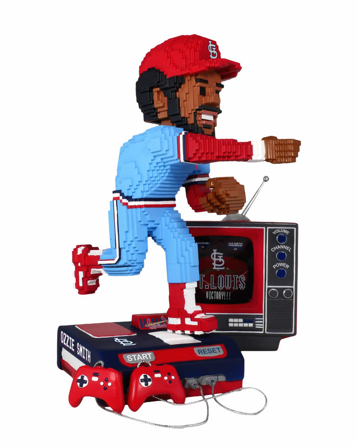 Ozzie Smith St Louis Cardinals Retro 8 Bit Bobblehead