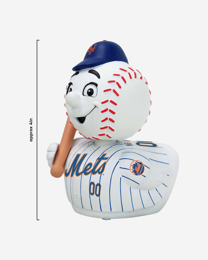 Mr Met New York Mets Bobble Duck Mascot Mini Bobblehead FOCO - FOCO.com