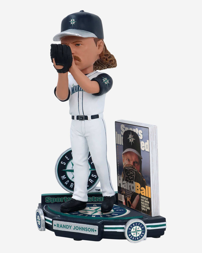 Randy Johnson Seattle Mariners Hard Ball Sports Illustrated Cover Bobblehead FOCO - FOCO.com