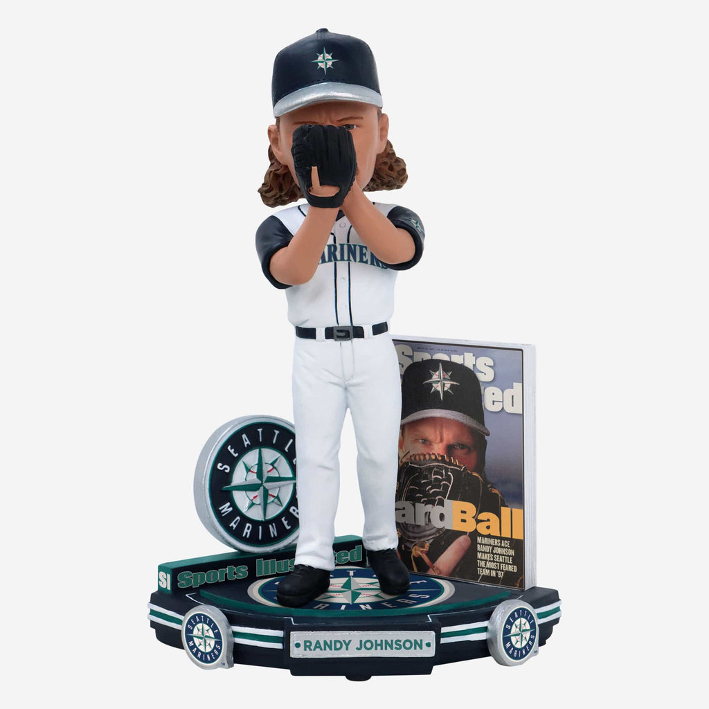 Randy Johnson Seattle Mariners Hard Ball Sports Illustrated Cover Bobblehead FOCO - FOCO.com