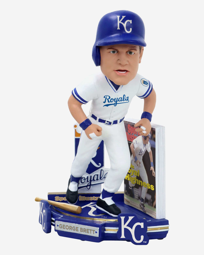 George Brett Kansas City Royals His Royal Highness Sports Illustrated Cover Bobblehead FOCO - FOCO.com