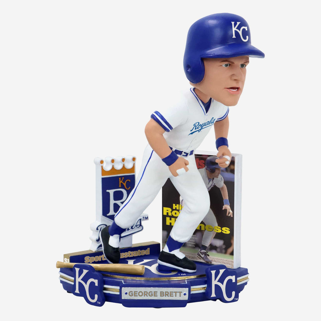 George Brett Kansas City Royals His Royal Highness Sports Illustrated Cover Bobblehead FOCO - FOCO.com