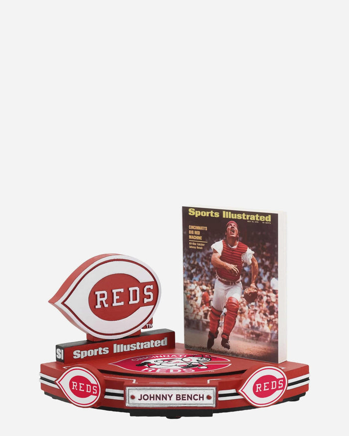 Johnny Bench Cincinnati Reds Cincinnatis Big Red Machine Sports Illustrated Cover Bobblehead FOCO - FOCO.com