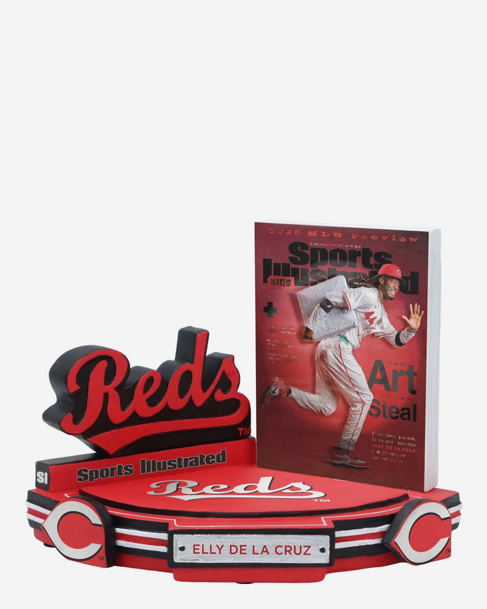 Elly De La Cruz Cincinnati Reds Art of the Steal Sports Illustrated Kids Cover Bobblehead FOCO - FOCO.com