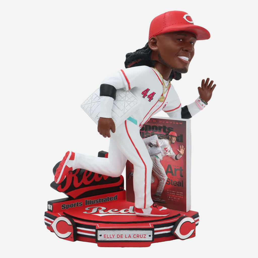 Elly De La Cruz Cincinnati Reds Art of the Steal Sports Illustrated Kids Cover Bobblehead FOCO - FOCO.com