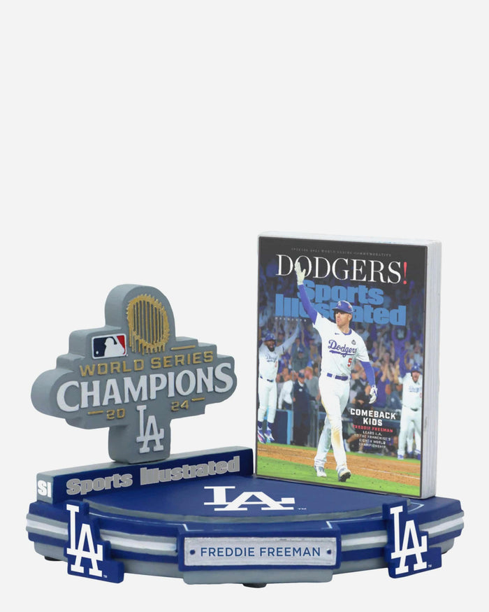 Freddie Freeman Los Angeles Dodgers Comeback Kids Sports Illustrated Cover Bobblehead FOCO - FOCO.com
