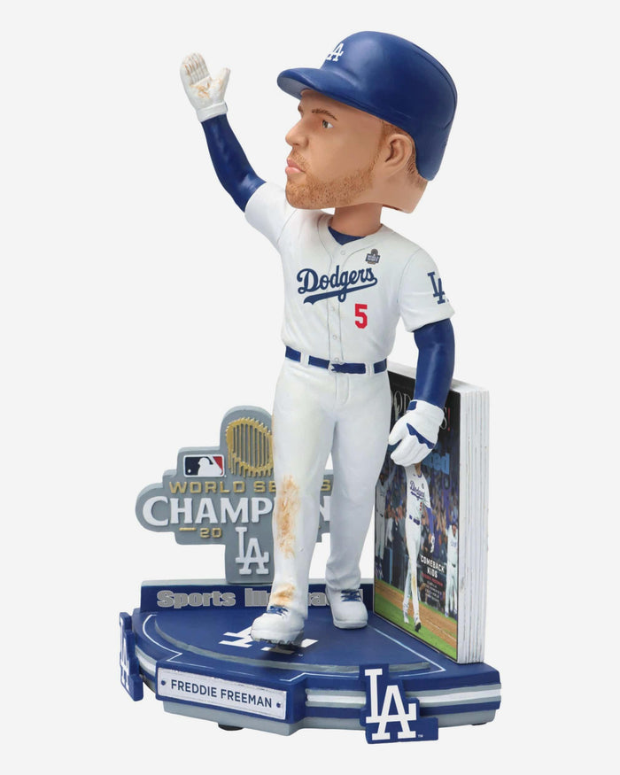 Freddie Freeman Los Angeles Dodgers Comeback Kids Sports Illustrated Cover Bobblehead FOCO - FOCO.com
