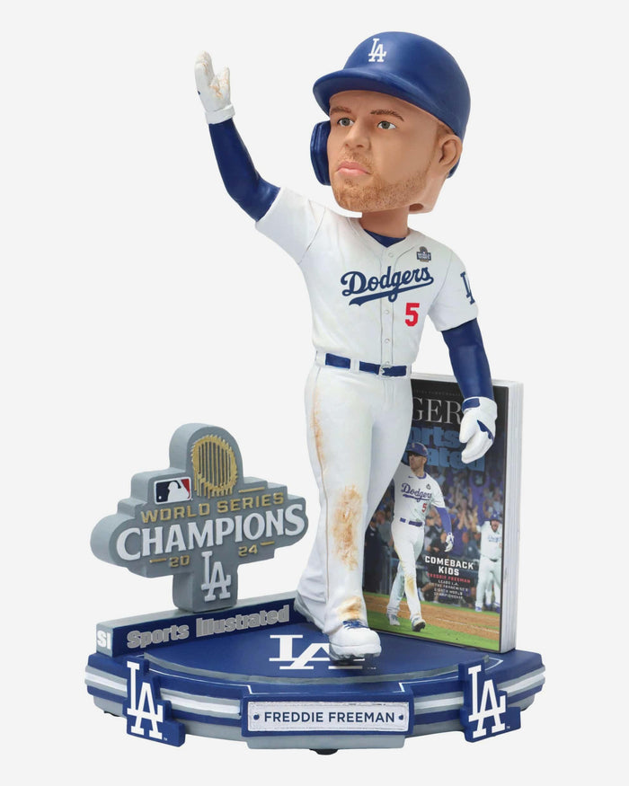 Freddie Freeman Los Angeles Dodgers Comeback Kids Sports Illustrated Cover Bobblehead FOCO - FOCO.com