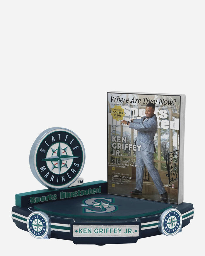 Ken Griffey Jr Seattle Mariners Where are they Now Sports Illustrated Cover Bobblehead FOCO - FOCO.com