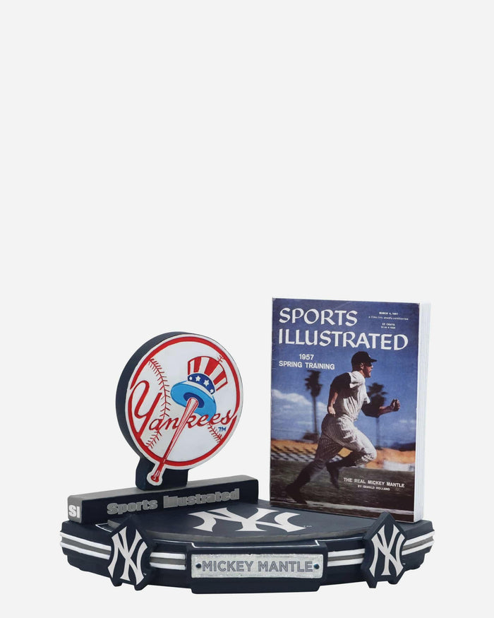 Mickey Mantle New York Yankees Spring Training Sports Illustrated Cover Bobblehead FOCO - FOCO.com