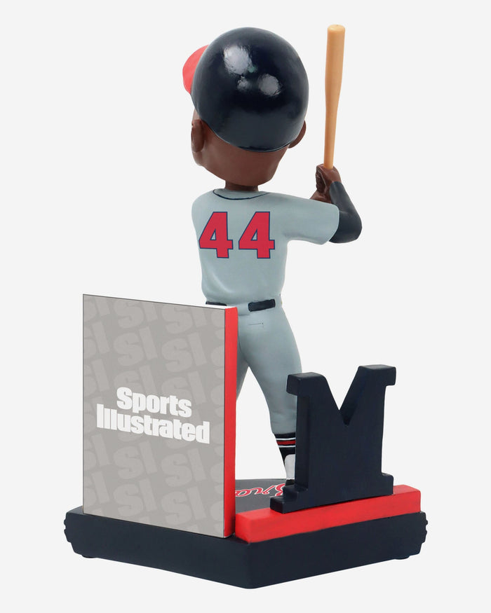 Hank Aaron Milwaukee Braves The Heart of 755 Sports Illustrated Cover Bobblehead FOCO - FOCO.com
