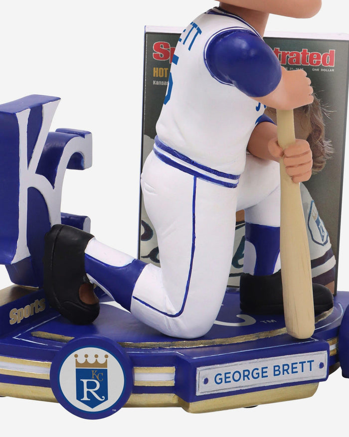 George Brett Kansas City Royals Hot Bat at the Hot Corner Sports Illustrated Cover Bobblehead FOCO - FOCO.com