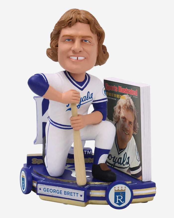 George Brett Kansas City Royals Hot Bat at the Hot Corner Sports Illustrated Cover Bobblehead FOCO - FOCO.com