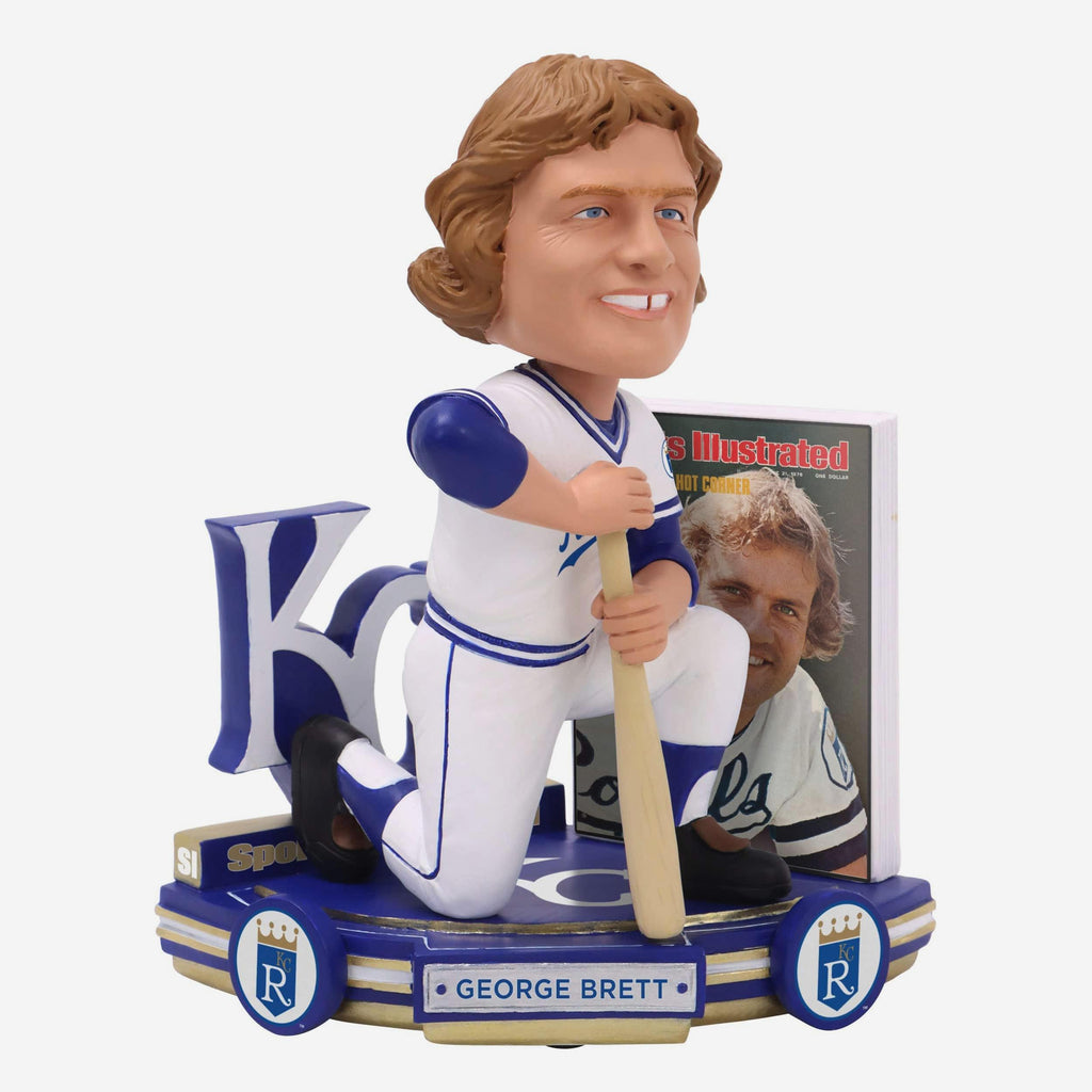 George Brett Kansas City Royals Hot Bat at the Hot Corner Sports Illustrated Cover Bobblehead FOCO - FOCO.com