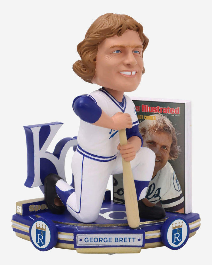 George Brett Kansas City Royals Hot Bat at the Hot Corner Sports Illustrated Cover Bobblehead FOCO - FOCO.com