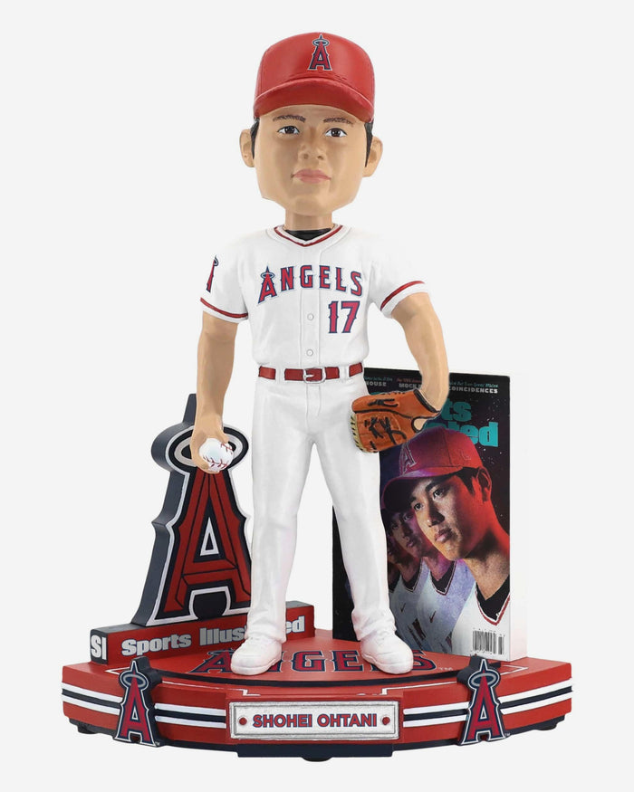 Shohei Ohtani Los Angeles Angels Back In Time Sports Illustrated Kids Cover Bobblehead FOCO - FOCO.com