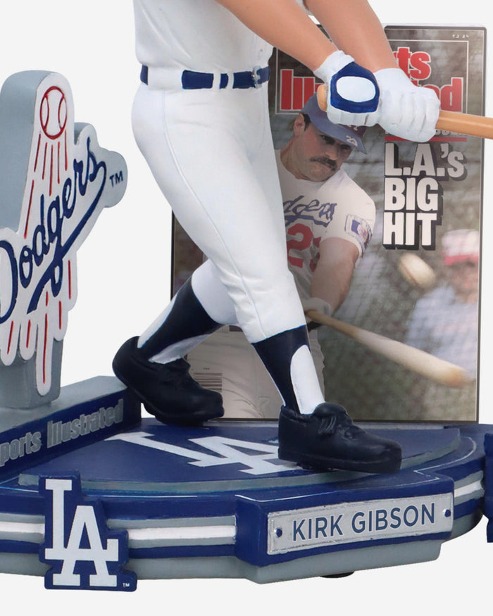 Kirk Gibson Los Angeles Dodgers LA's Big Hit Sports Illustrated Cover Bobblehead FOCO - FOCO.com