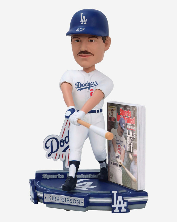 Kirk Gibson Los Angeles Dodgers LA's Big Hit Sports Illustrated Cover Bobblehead FOCO - FOCO.com
