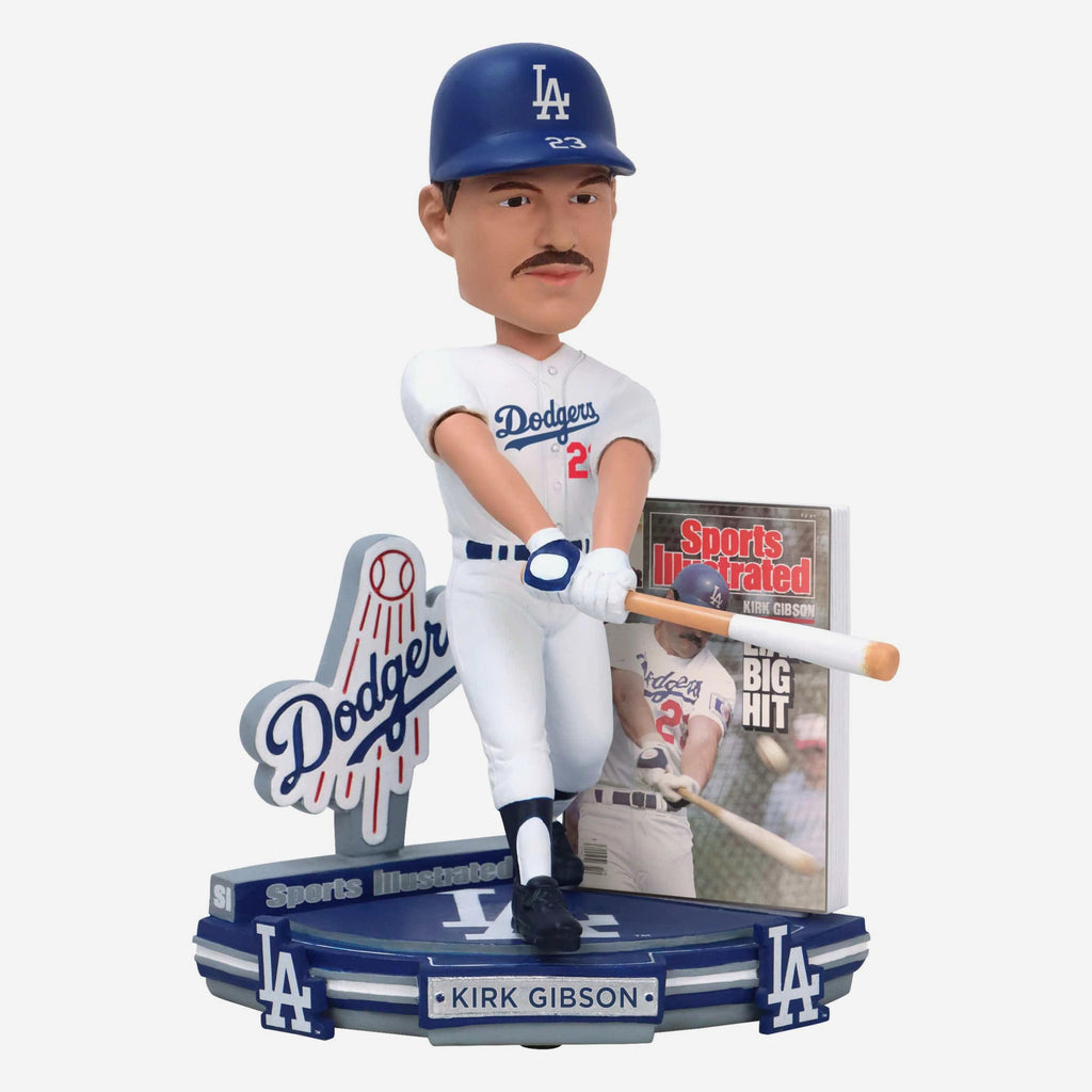 Kirk Gibson Los Angeles Dodgers LA's Big Hit Sports Illustrated Cover Bobblehead FOCO - FOCO.com