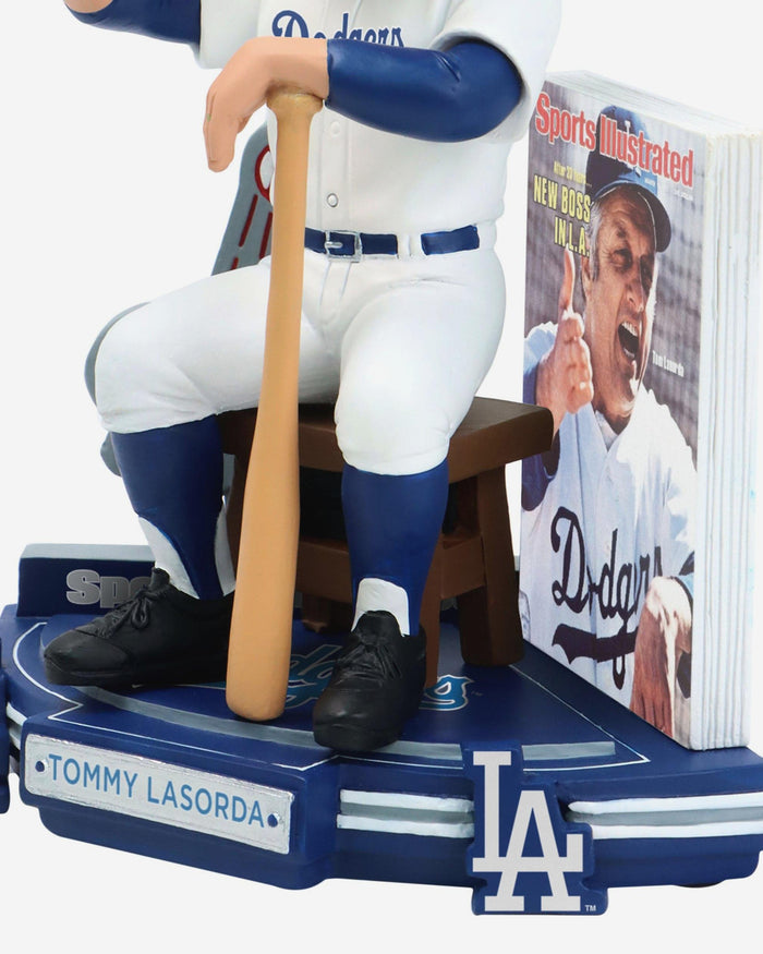 Tommy Lasorda Los Angeles Dodgers New Boss In LA Sports Illustrated Cover Bobblehead FOCO - FOCO.com
