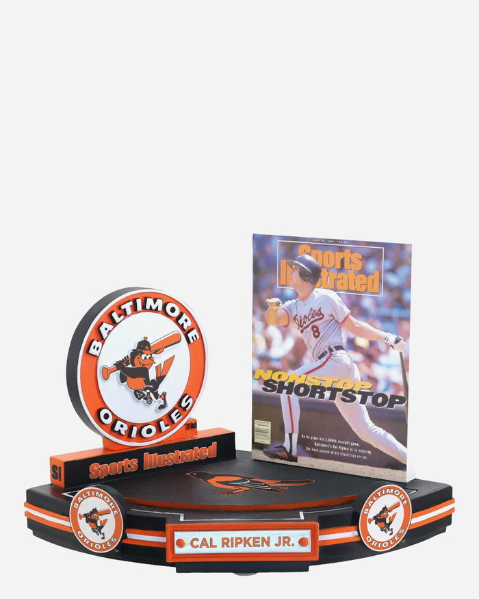 Cal Ripken Jr Baltimore Orioles Nonstop Shortstop Sports Illustrated Cover Bobblehead FOCO - FOCO.com