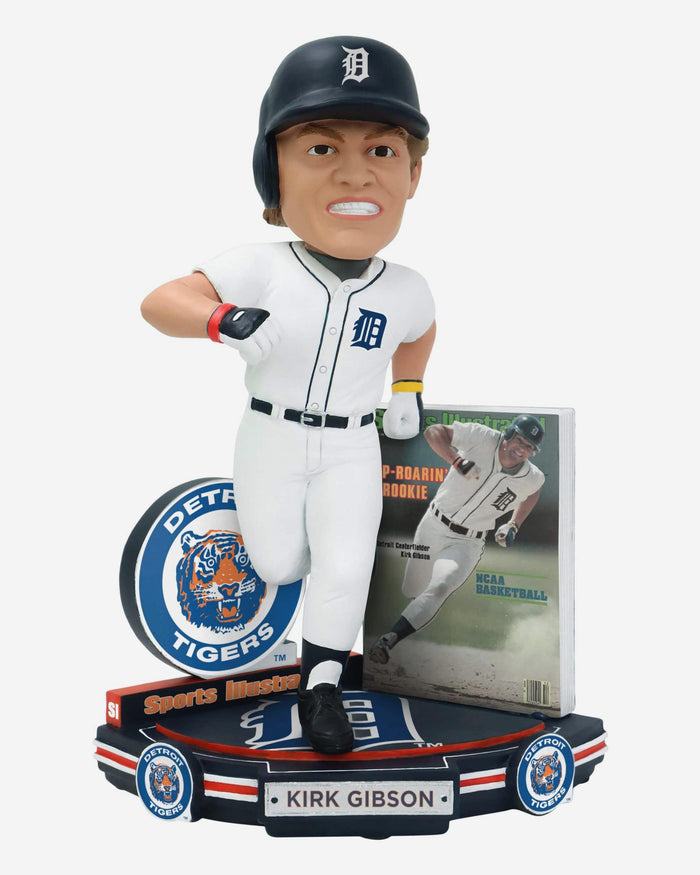 Kirk Gibson Detroit Tigers Rip-Roarin Rookie Center Fielder Sports Illustrated Cover Bobblehead FOCO - FOCO.com