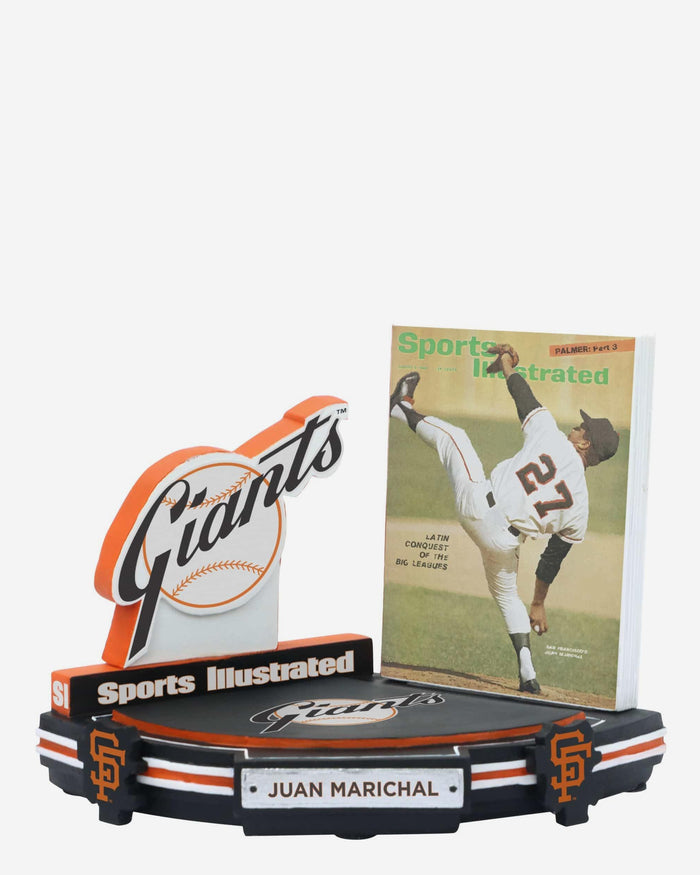 Juan Marichal San Francisco Giants Latin Conquest Sports Illustrated Cover Bobblehead FOCO - FOCO.com