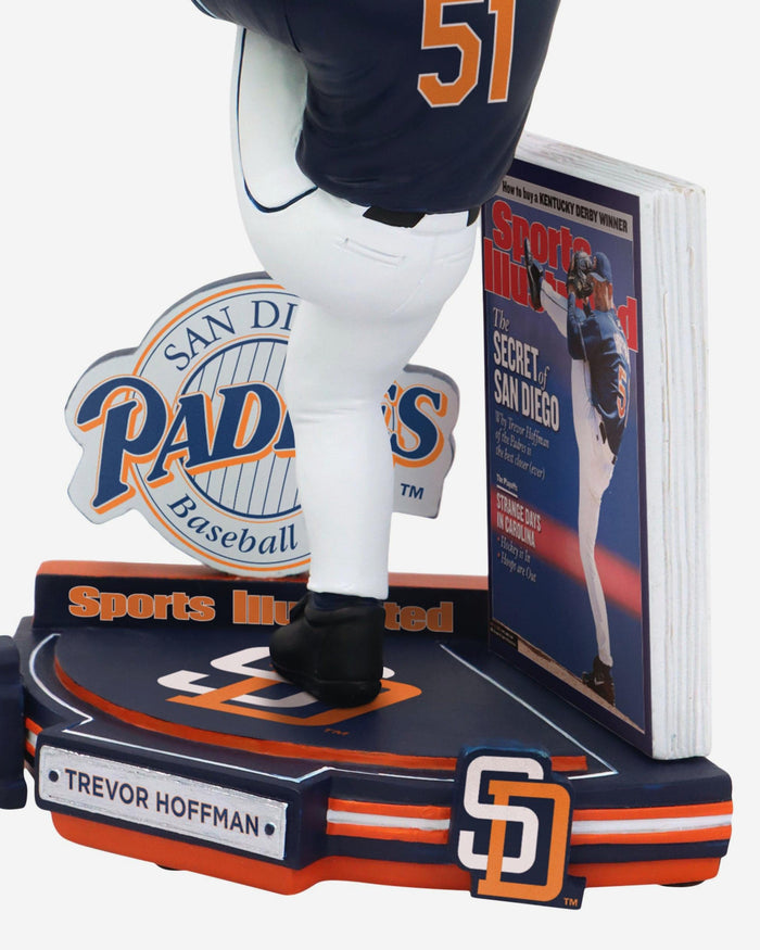 Trevor Hoffman San Diego Padres Sports Illustrated Cover Bobblehead FOCO - FOCO.com
