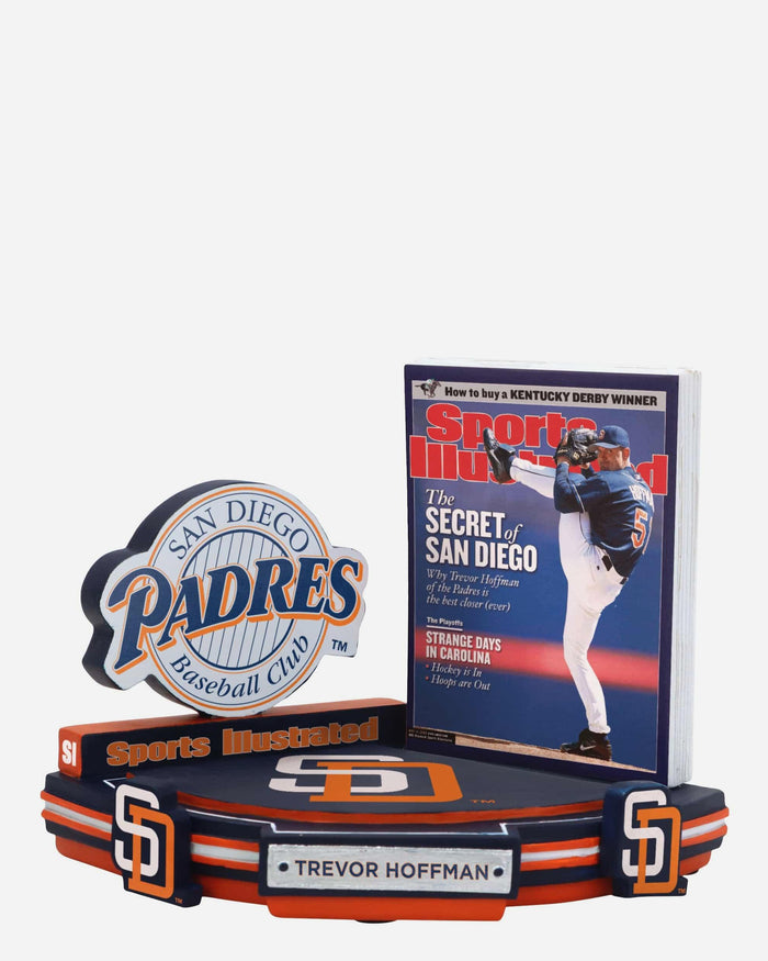 Trevor Hoffman San Diego Padres Sports Illustrated Cover Bobblehead FOCO - FOCO.com