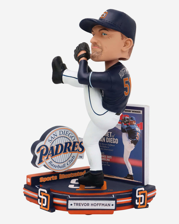 Trevor Hoffman San Diego Padres Sports Illustrated Cover Bobblehead FOCO - FOCO.com