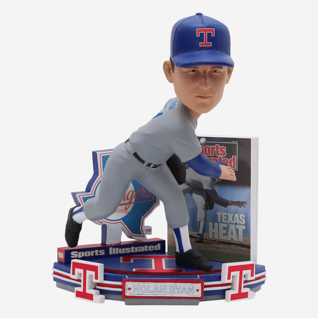 Nolan Ryan Texas Rangers Sports Illustrated Cover Bobblehead FOCO - FOCO.com