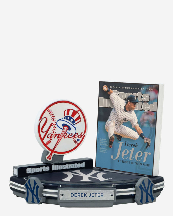 Derek Jeter New York Yankees A Tribute To The Captain Sports Illustrated Cover Bobblehead FOCO - FOCO.com
