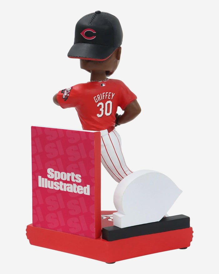 Ken Griffey Jr Cincinnati Reds Welcome Back Sports Illustrated Cover Bobblehead FOCO - FOCO.com